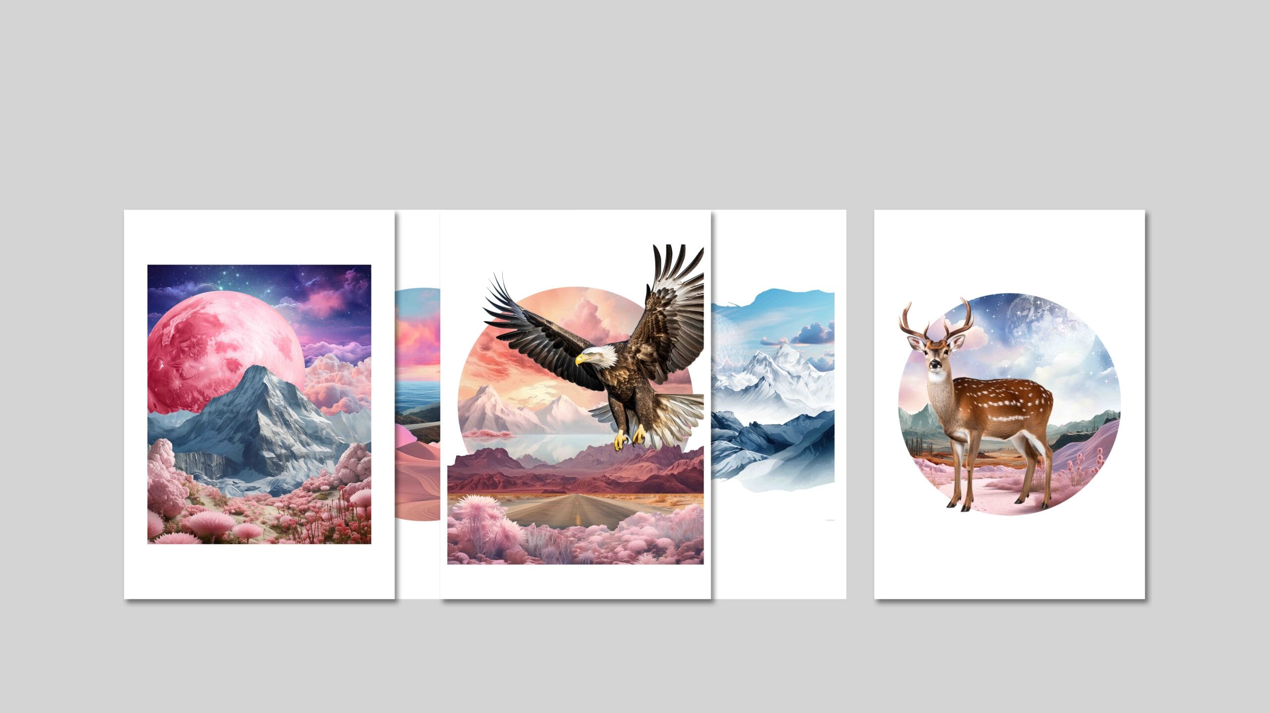 Printed film samples