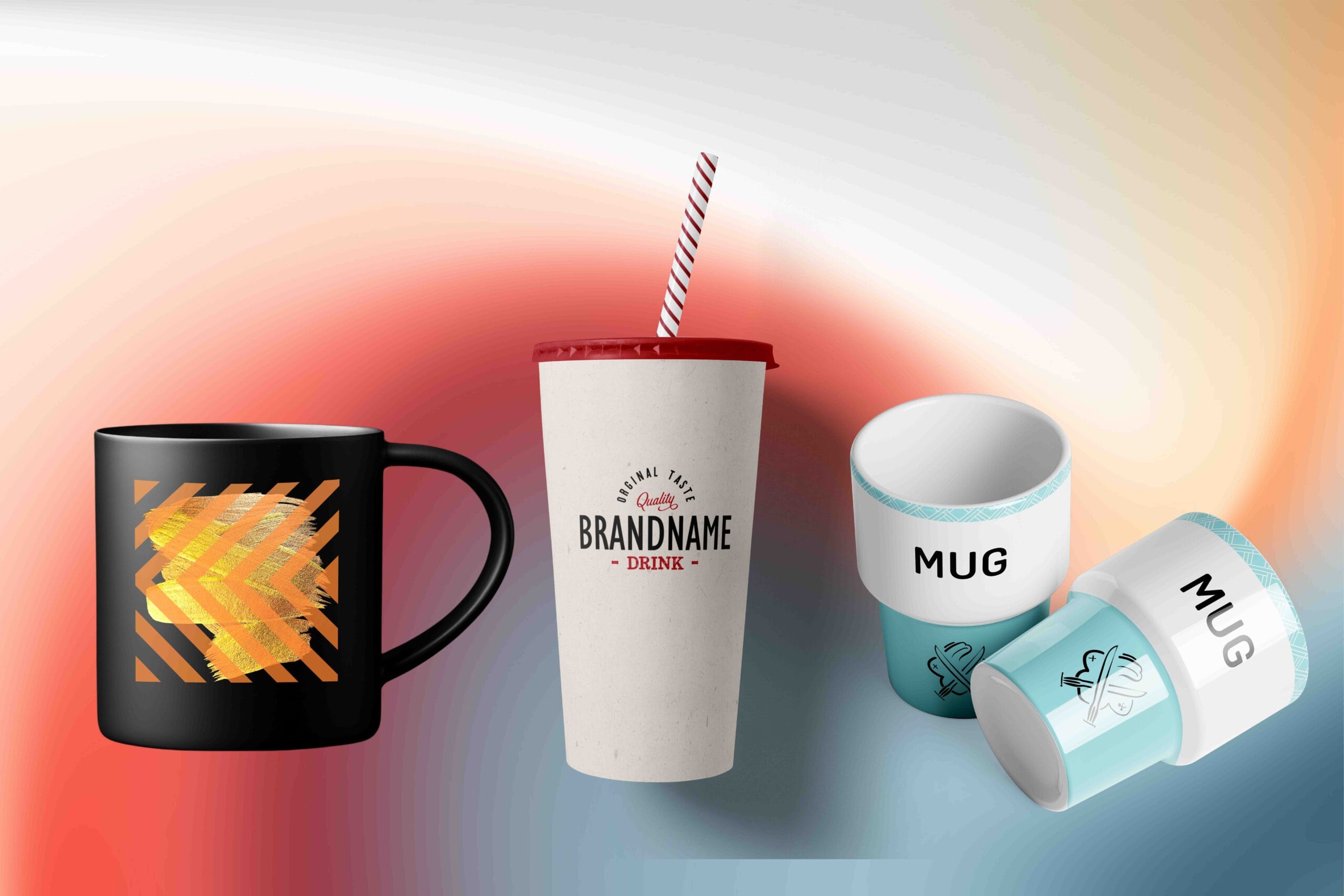 UV printing on curved surfaces