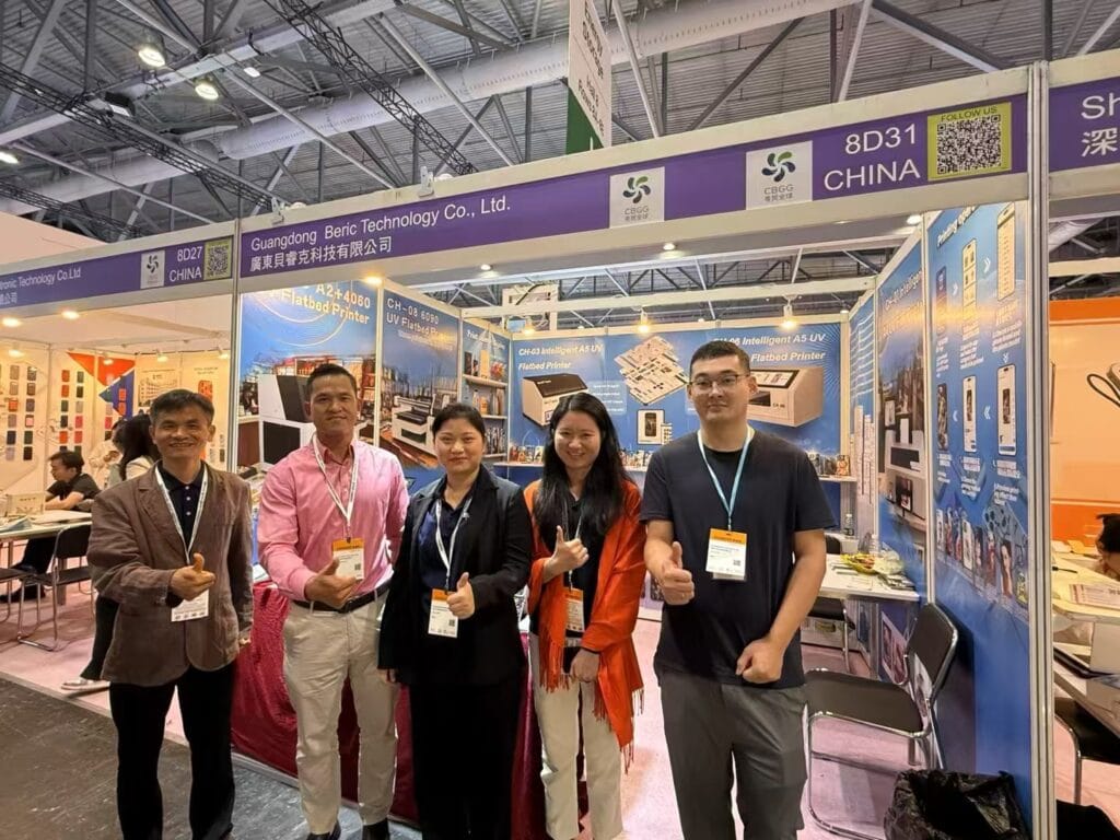 Beric UV printers on display at Global Sources Mobile Electronics Show 2025, AsiaWorld-Expo, Hong Kong03